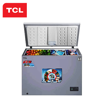 TCL Slide Glass (CK Model) Chest Freezer