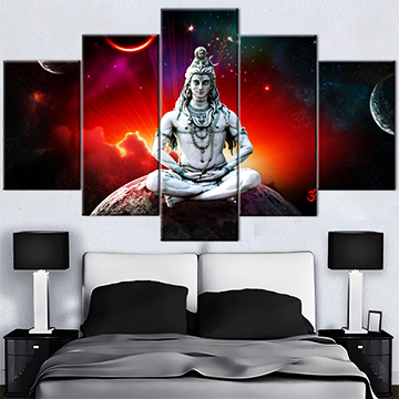 shiva universe canvas